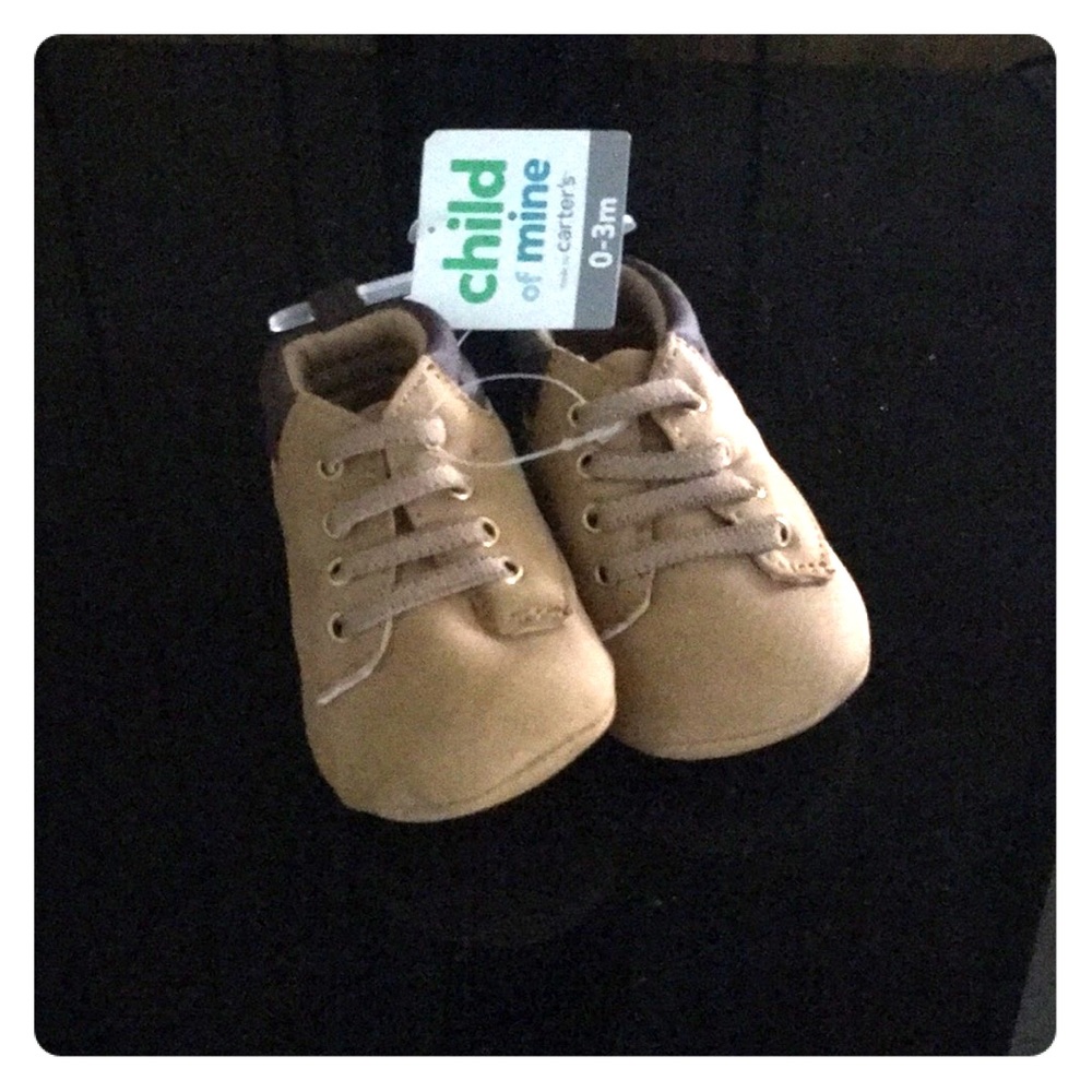 Adorable brown baby shoes!!🥰